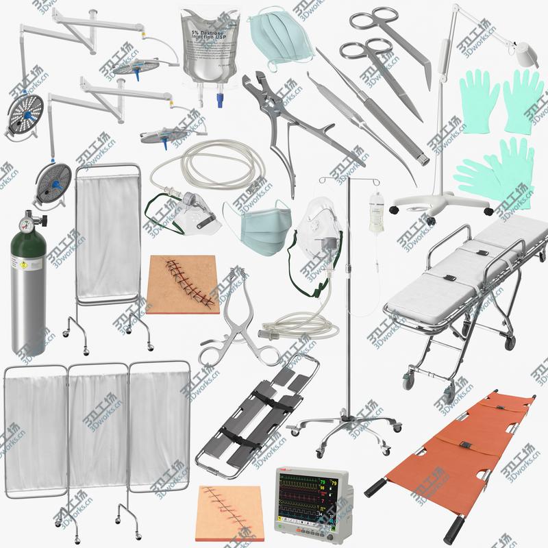 images/goods_img/202104094/3D Surgery Tools and Equipment Collection/1.jpg